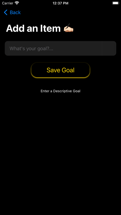 Daily Goals - To Do List Screenshot