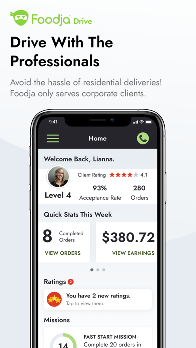 Foodja Drive Screenshot