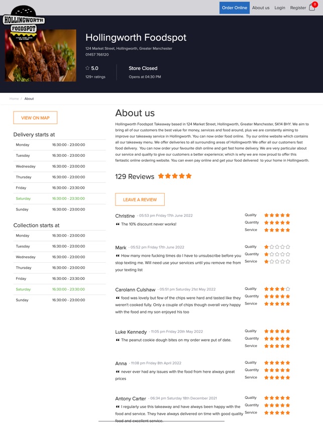 Hollingworth FoodSpot on the App Store