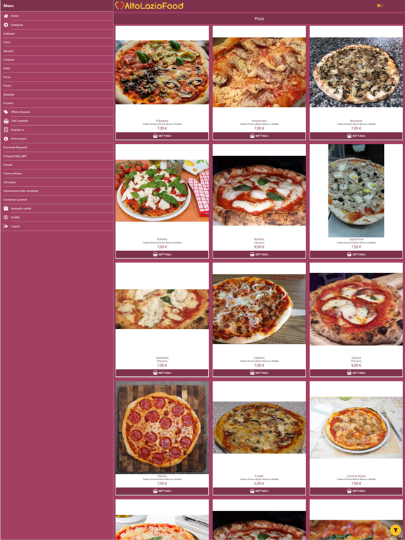 Screenshot #5 pour AltoLazioFood