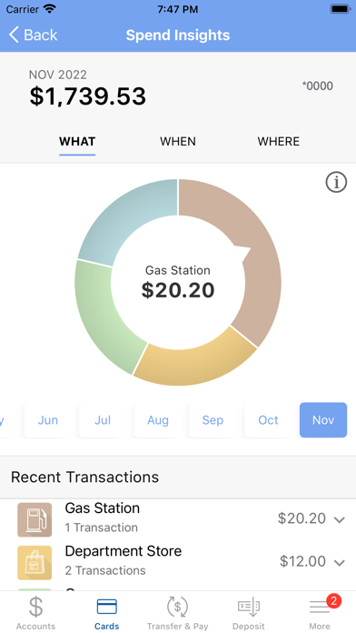 Liberty Bank Mobile Banking Screenshot