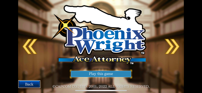 Ace Attorney Trilogy Screenshot