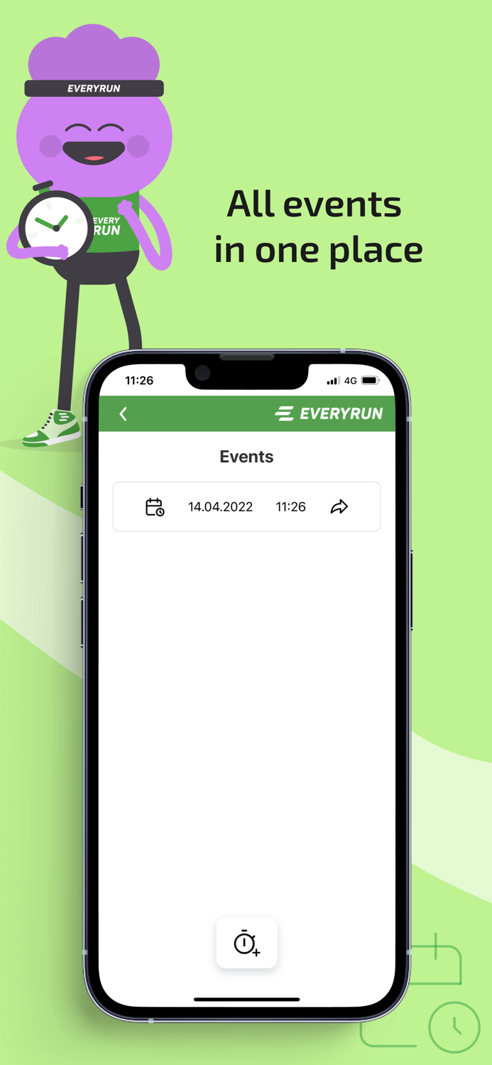 Everyrun - Organiser