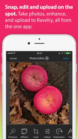 Screenshot von Ravit - Ravelry On The Hop auf dem iPhone 4