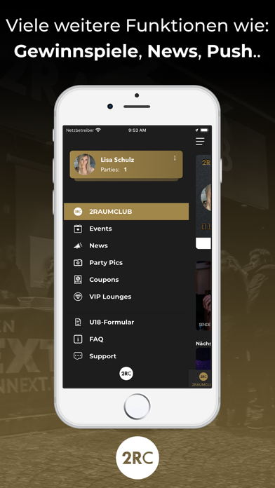 2RAUMCLUB Screenshot