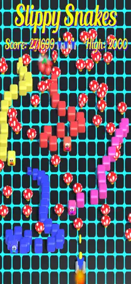Game screenshot Slippy Snakes & Centipedes apk