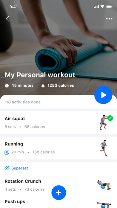 Delda Sport Personal Training Screenshot