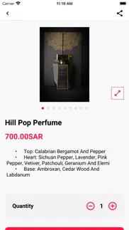 toti perfumes iphone screenshot 2