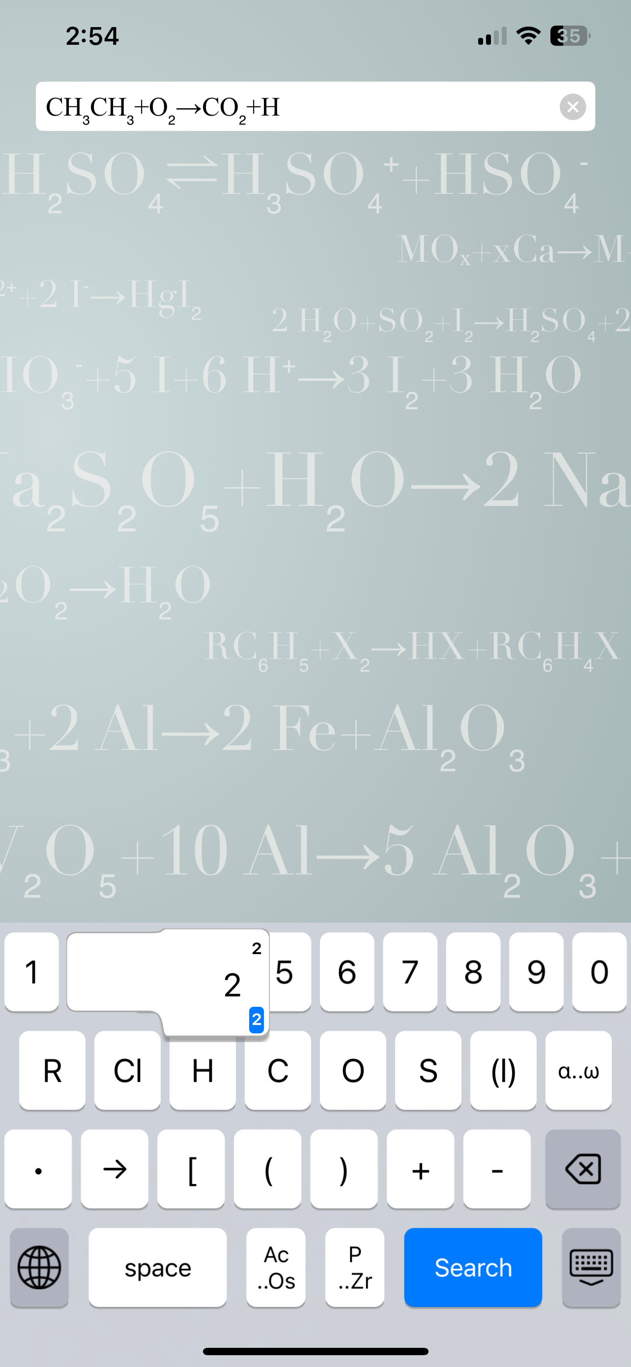 Chemistry Keyboard