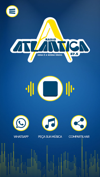 Rádio Atlântica FM Screenshot
