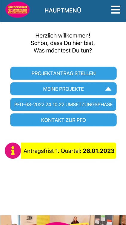PfD-App
