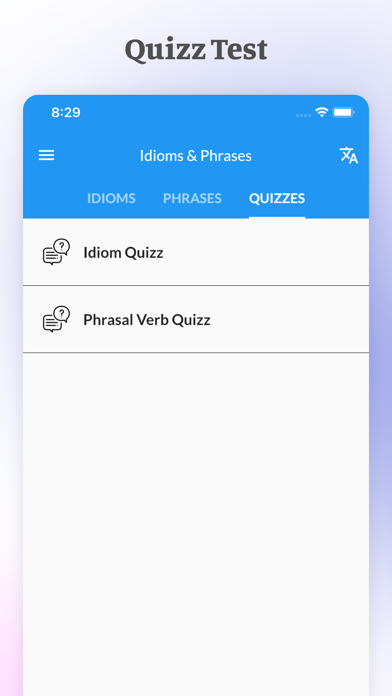 Best English Idioms & Phrases Screenshot
