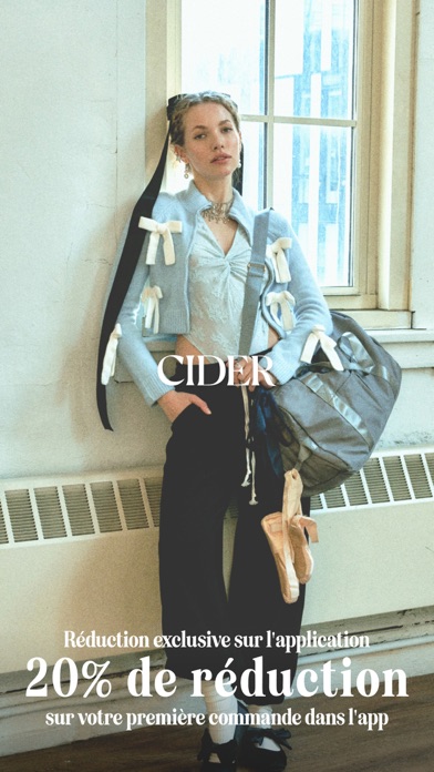 Screenshot #1 pour CIDER - Vêtements et mode