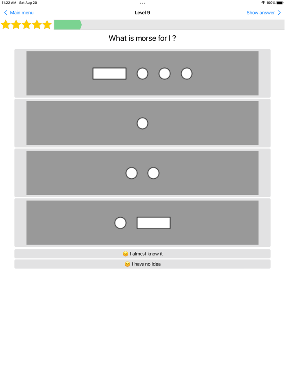 Morse Code Quizのおすすめ画像8