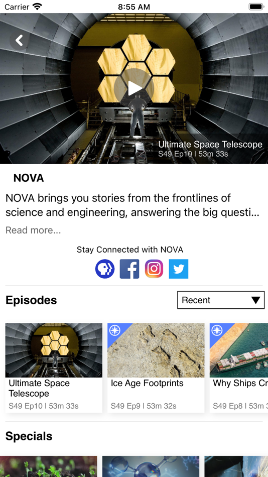 #9. KET - Videos & Schedules (iOS) 由: KET - Kentucky Educational Television