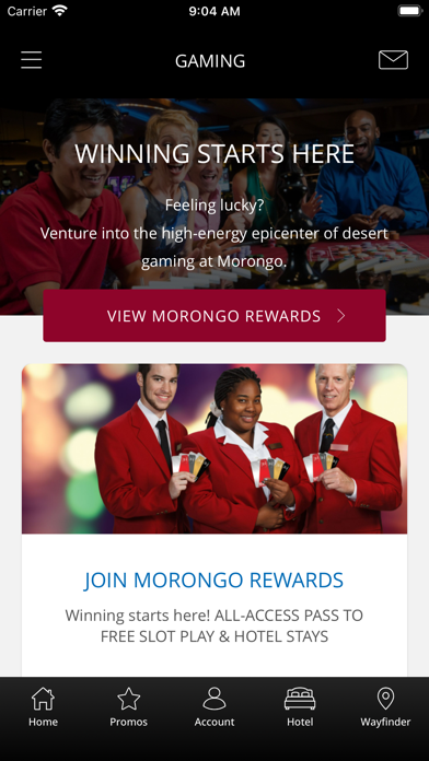 Morongo Casino Screenshot