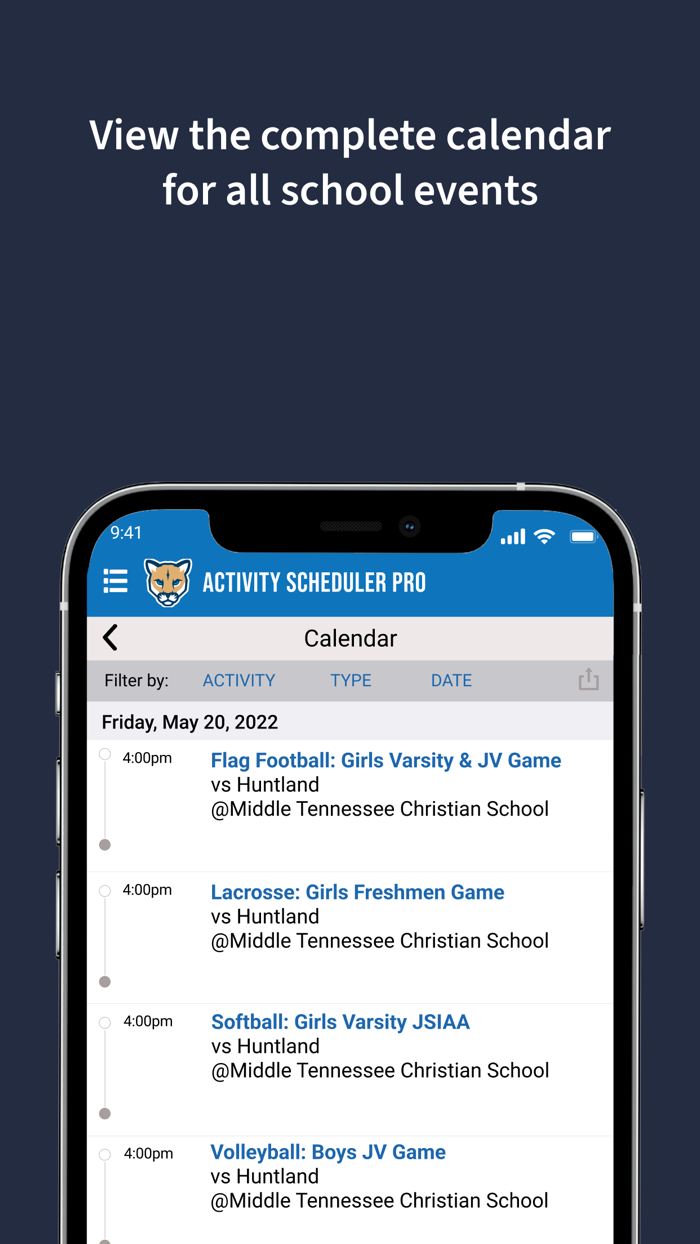 Activity Scheduler Pro