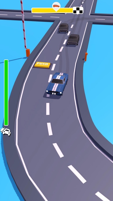 Screenshot 2 of Runaway Car Runner App