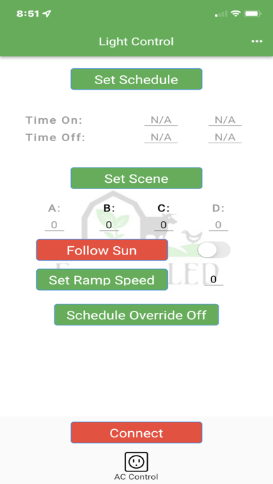 FarmerLED Climate Controller Screenshot