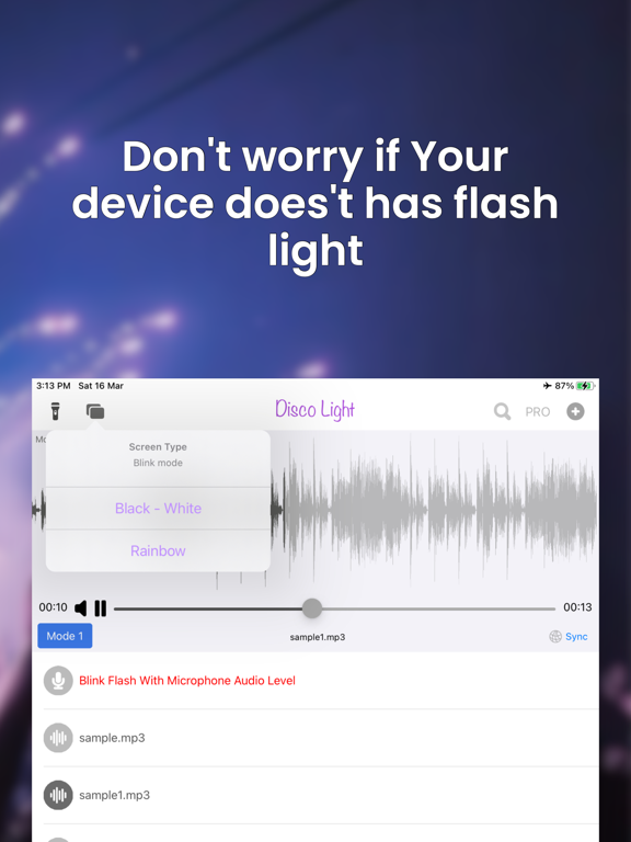 disco flash light - beat lightのおすすめ画像5