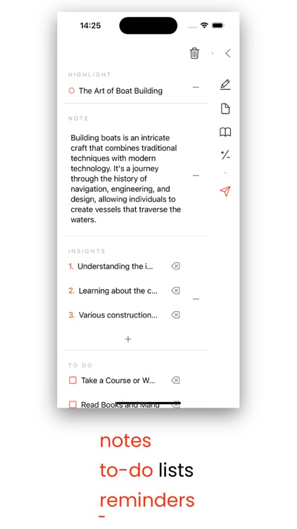 os go: Simple Notes & Lists