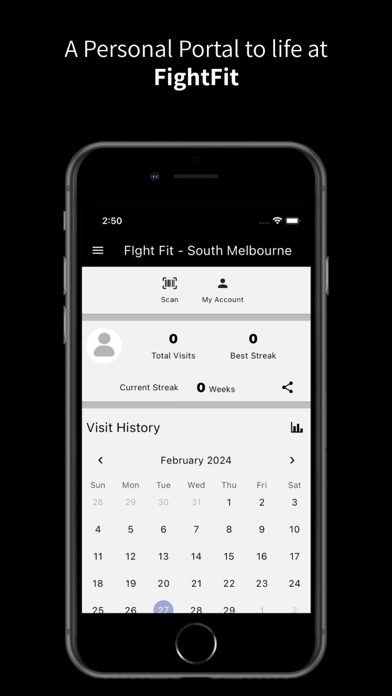 FightFit App Screenshot