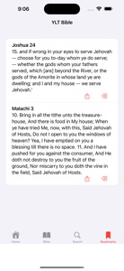 YLT Bible screenshot #2 for iPhone