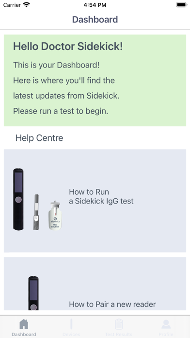 Sidekick Animal Health Screenshot