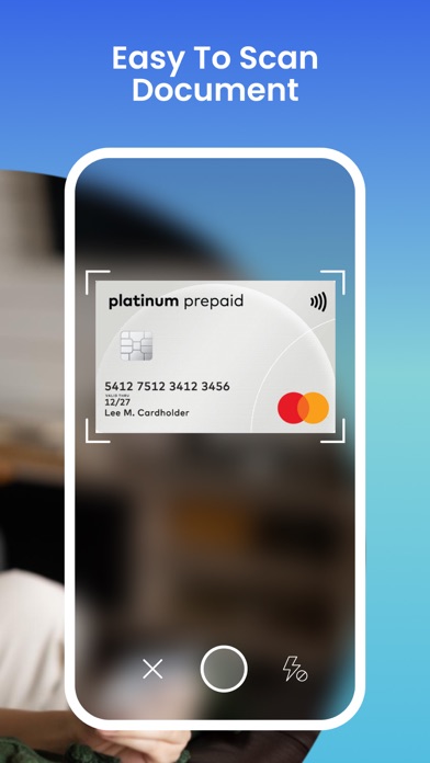 Credit Debit Gift Card Wallet Screenshot