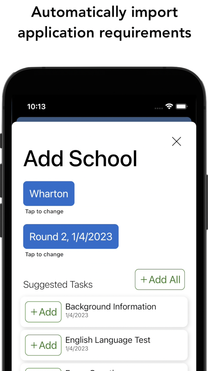 Atlas MBA App. Checklist