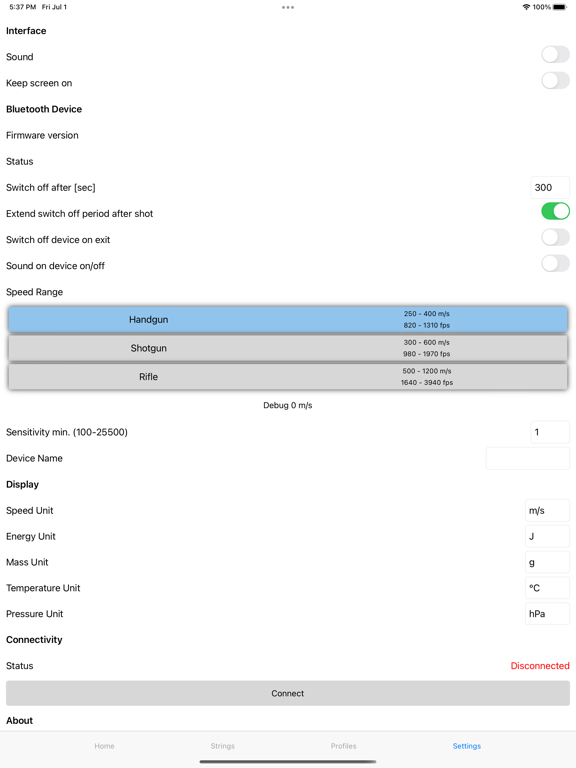BULLETSEEKER iPad screenshot 6 - Sports app