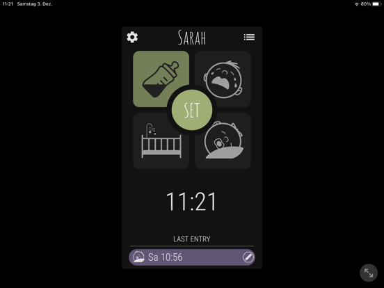 Sleep Log 2.0 iPad app afbeelding 3