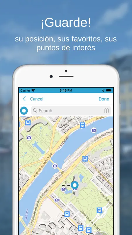 Paris a Pie: Offline Mapa screenshot 3 of 5