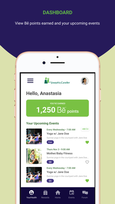 Bē Health St. Joseph's/Candler Screenshot