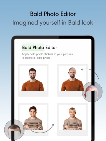 AI Bald Camera Photo Editorのおすすめ画像3
