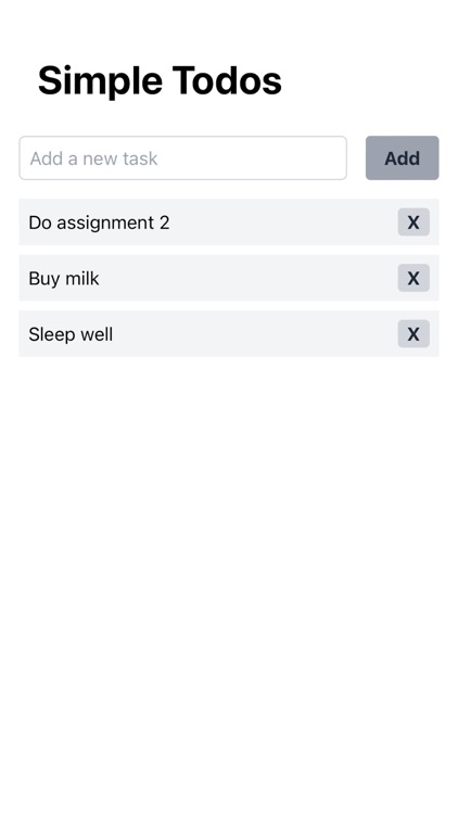 Simple Todos