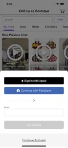 Ooh La La Boutique screenshot #1 for iPhone