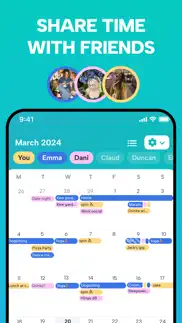 howbout: social calendar iphone screenshot 1