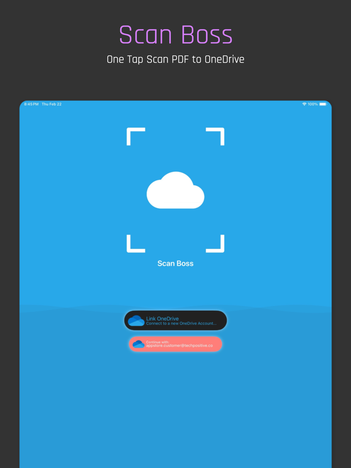 Scan Boss for OneDrive