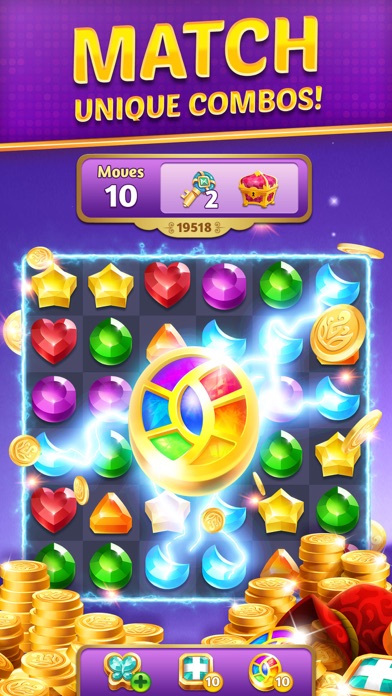 Genies & Gems: Puzzle & Quests Screenshot