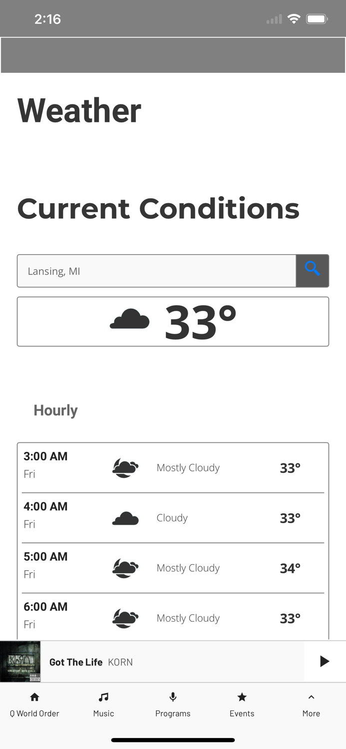 Q106 The Rock Station