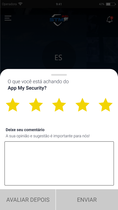 STM Alarmes Screenshot