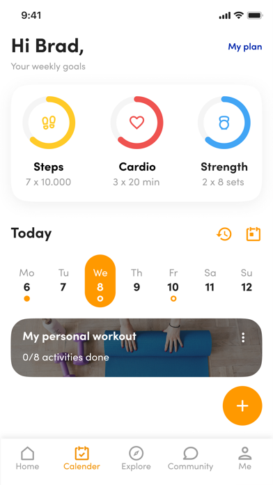 Leeuwis FysioFit Screenshot