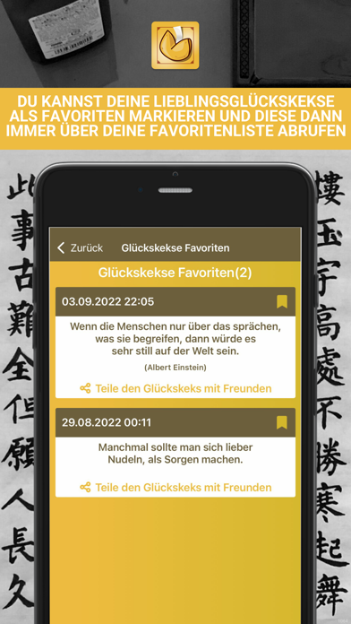 Glückskekse - brich ihn Screenshot