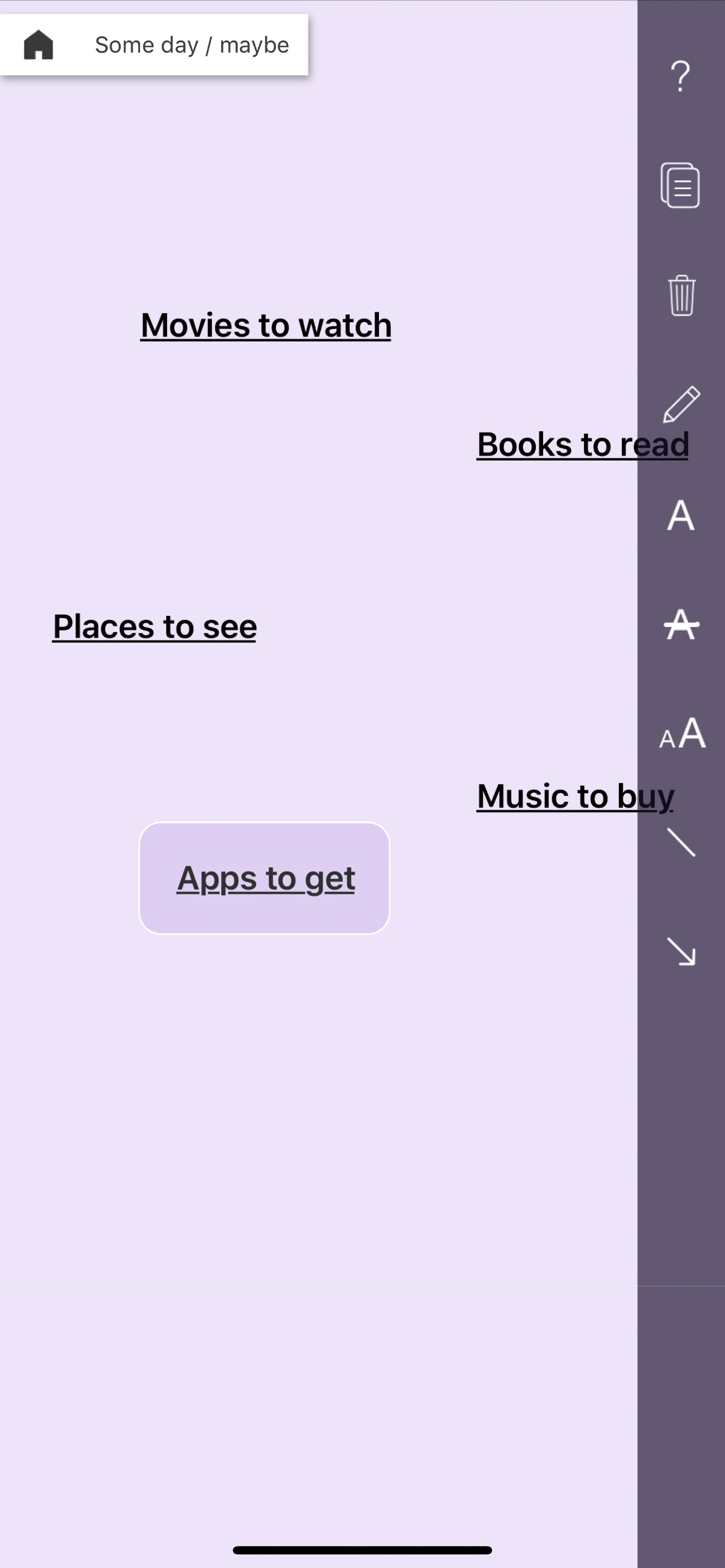 Mindscope - Thought Organizer