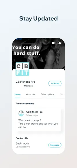 Game screenshot CB Fitness Pro mod apk