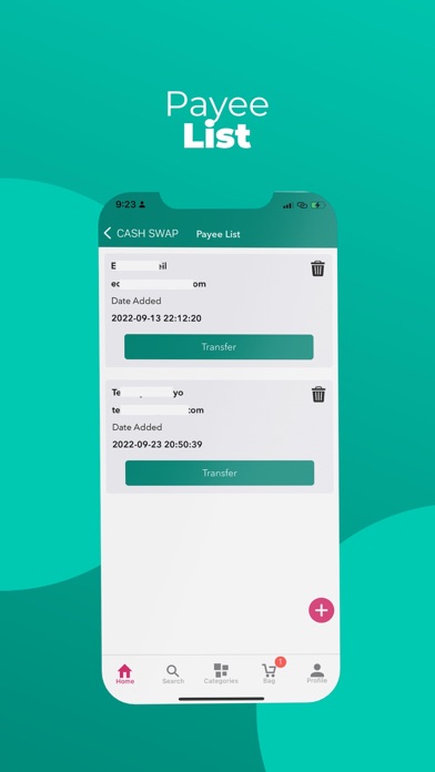 cash-Swap Screenshot
