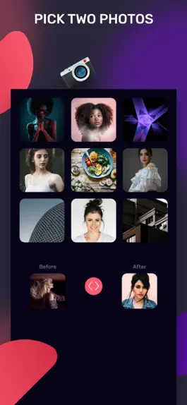 Game screenshot Slidy: Before and after slider apk