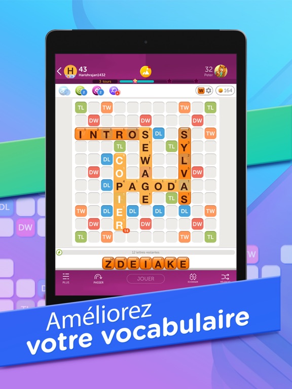 Screenshot #4 pour Words With Friends 2 Word Game