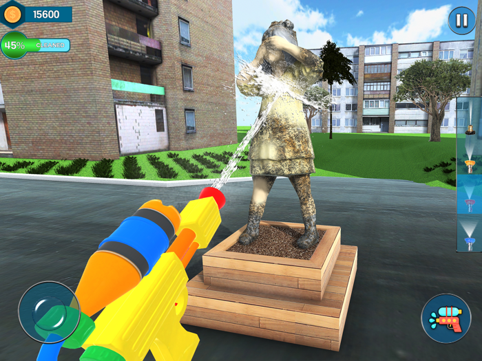 Power Wash Gun Games Simulator